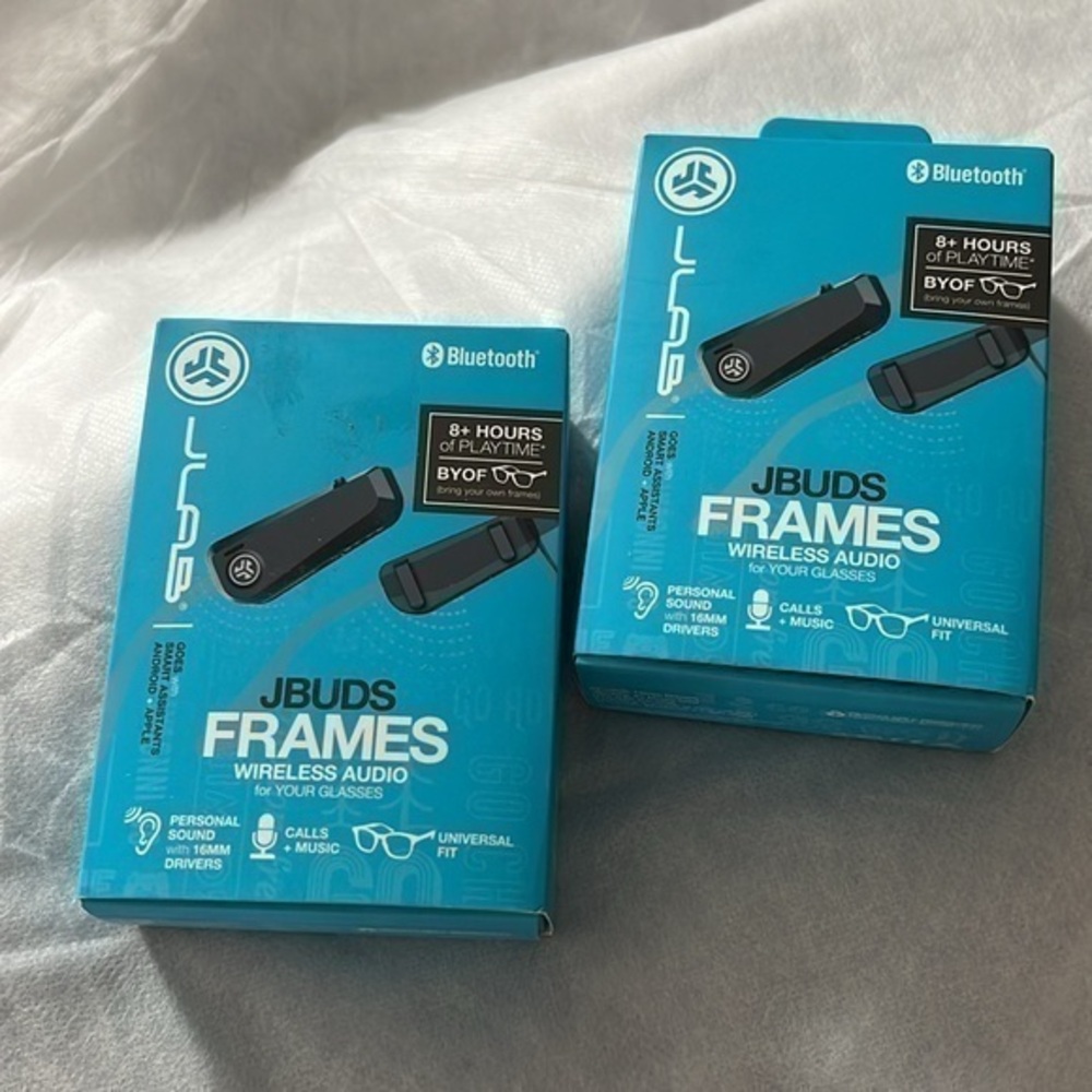 NWT JLAB JBUDS FRAMES WIRELESS AUDIO for Your Glasses C02